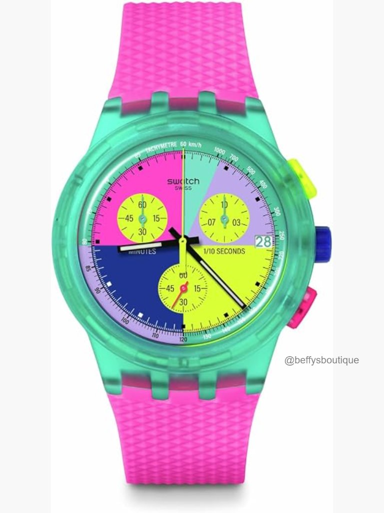 Chrono 42mm Analog Quartz Watch Silicone Strap